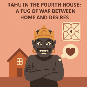 Rahu in 4th House 