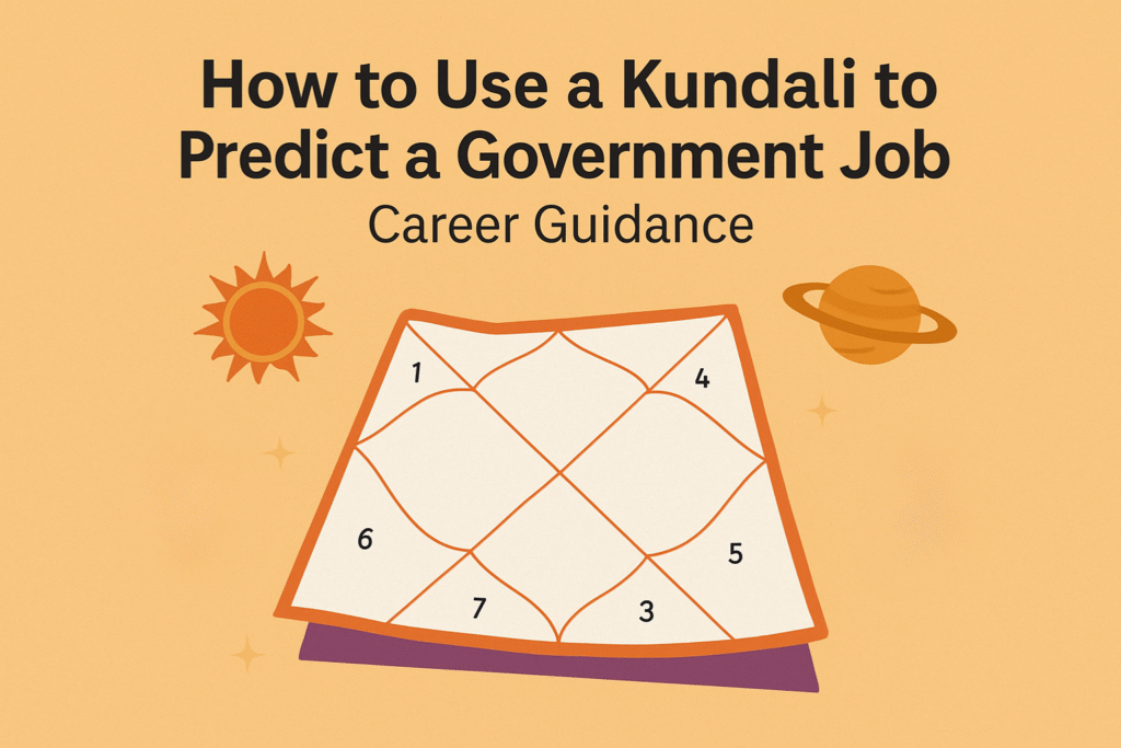government job prediction by kundali