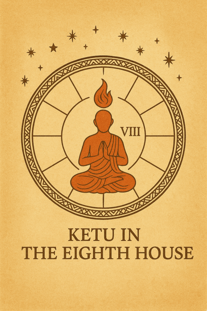 Ketu at 8th house