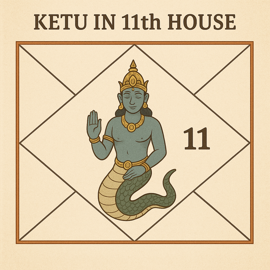 ketu in 11th house