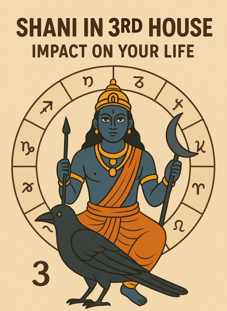 3rd house shani in hindi