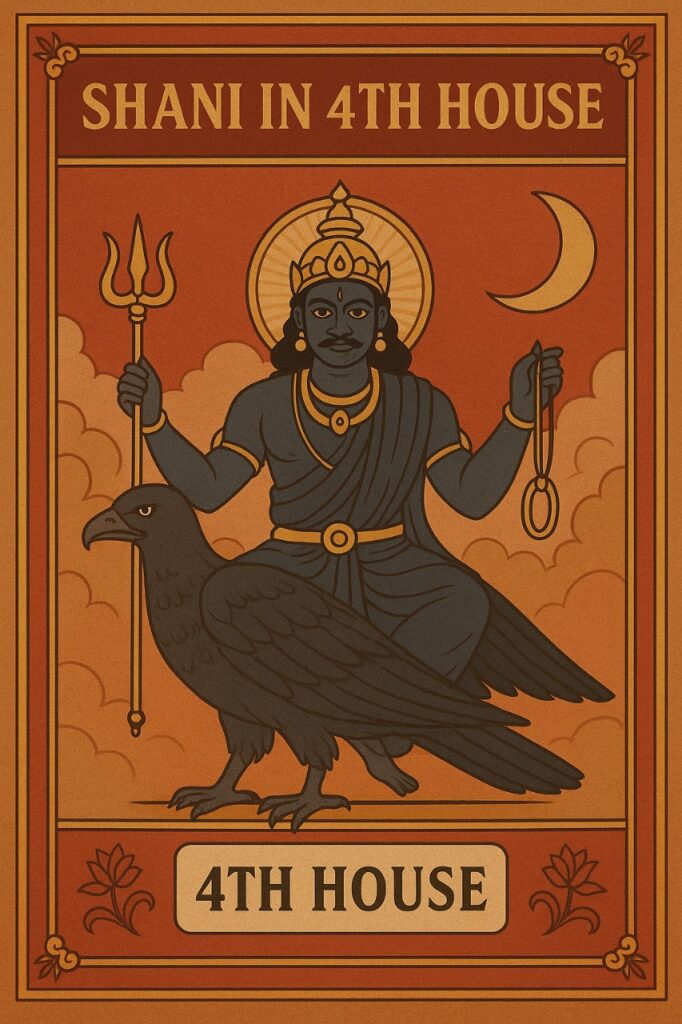 Saturn in 4th house